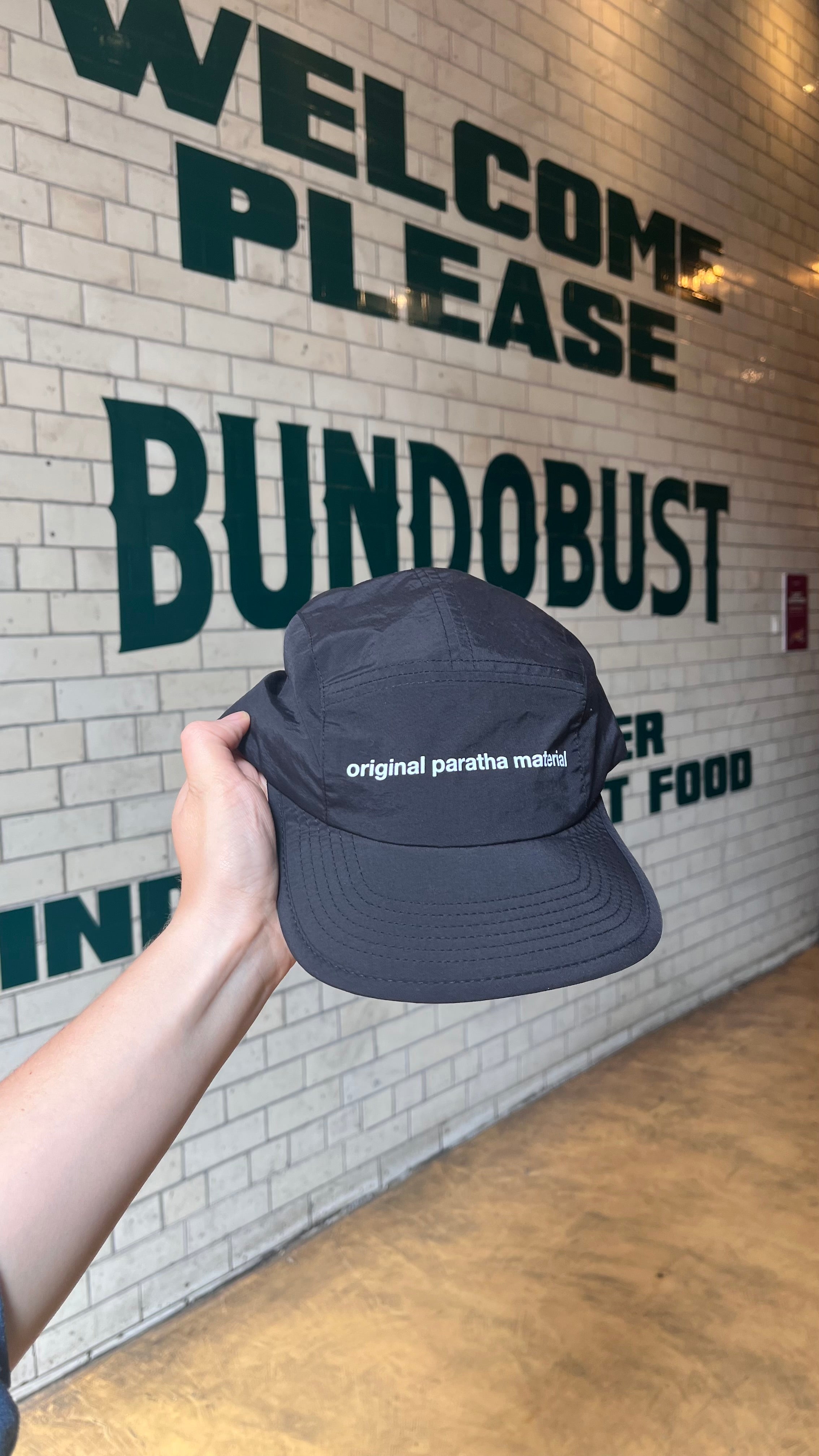 ORIGINAL PARATHA MATERIAL CAP - PRE ORDER