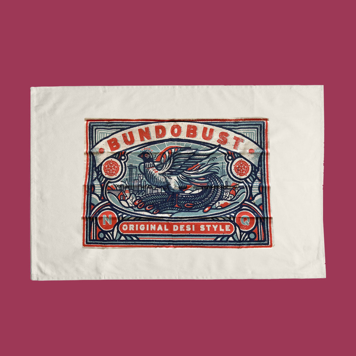 MANCHESTER BIRD TEA TOWEL